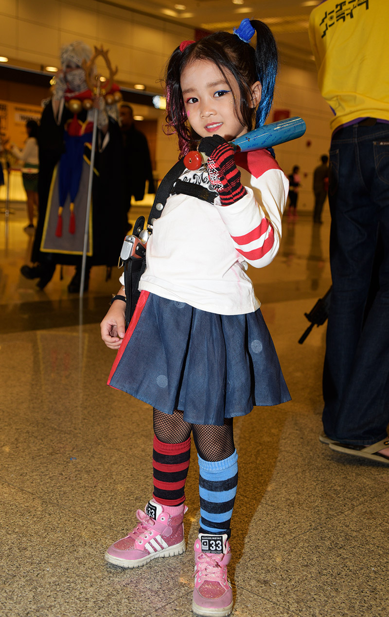 Bangkok Comic Con Cosplay - Child Harley Quinn