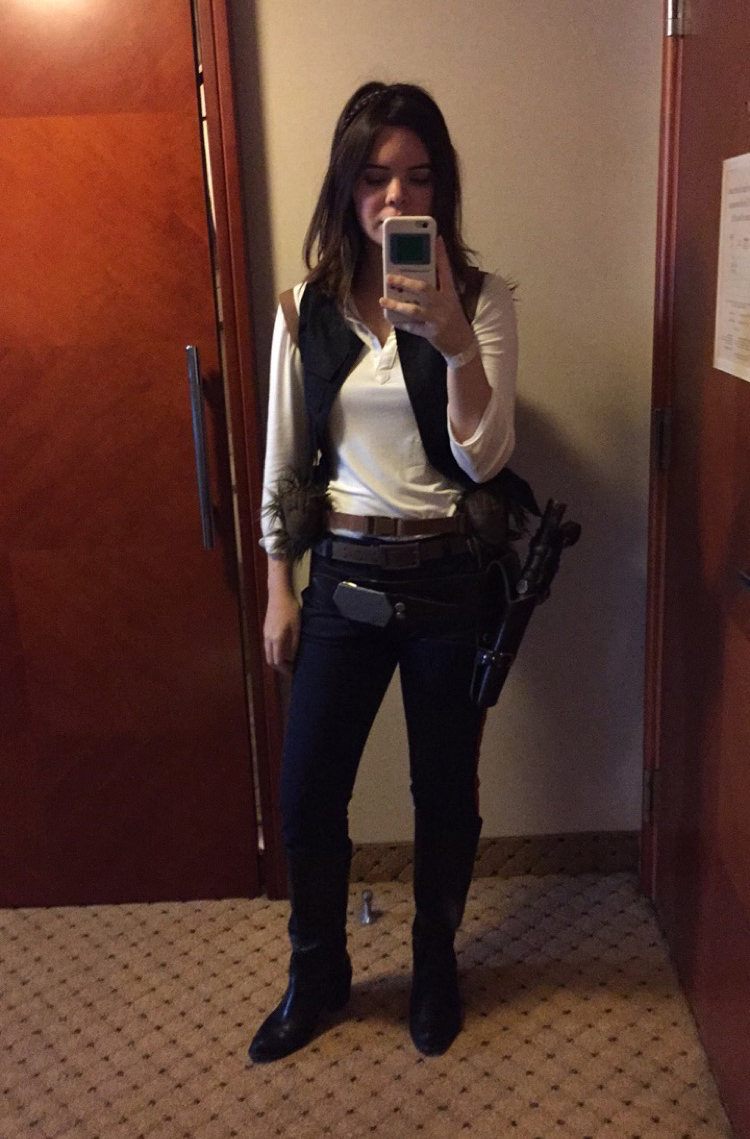 SDCC Female Han Solo Cosplay