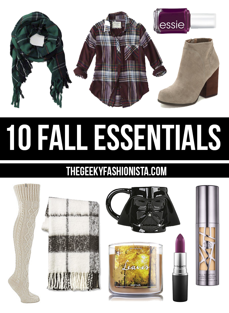 10 Fall Essentials The Geeky Fashionista