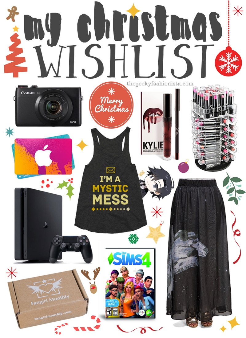 My 2016 Christmas Wishlist