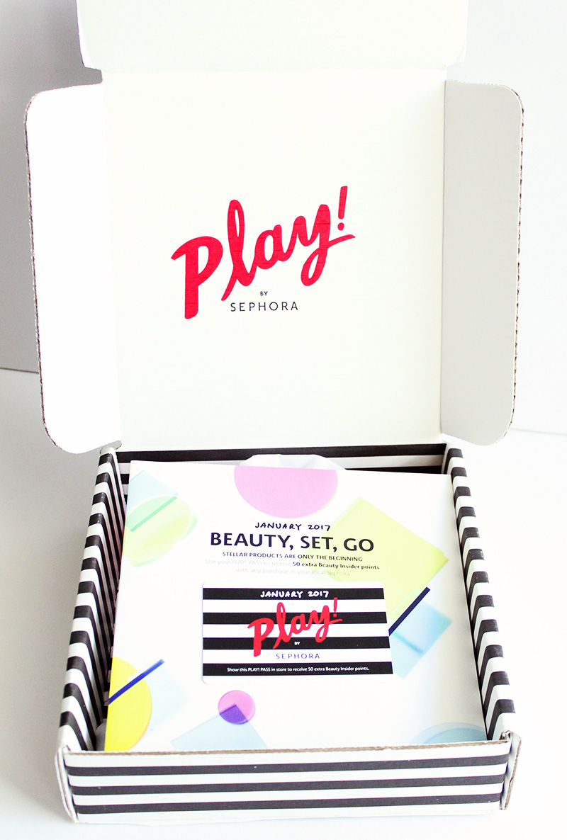 January Sephora Play! Box // The Geeky Fashionista