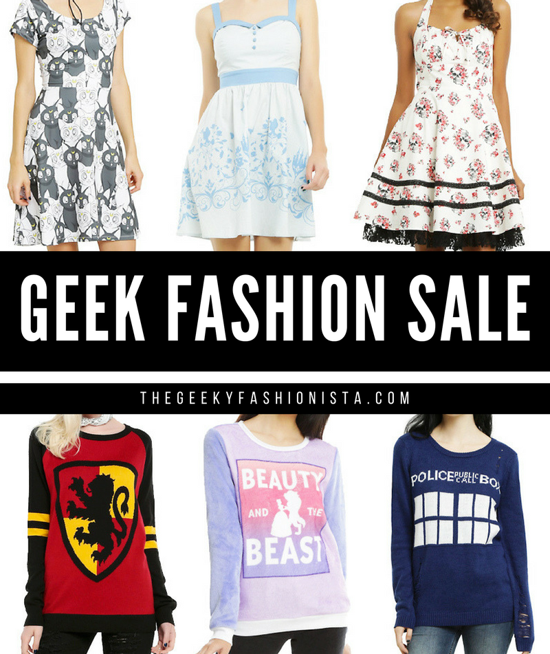 Geek Fashion Hot Topic 40% Off Sale // The Geeky Fashionista