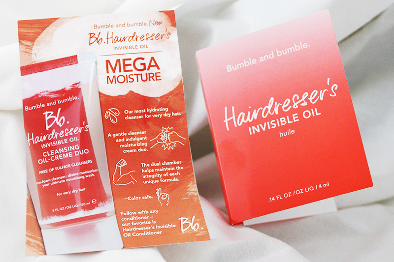 Bumble and bumble Hairdresser's Line Cleansing Oil-Creme Duo Review // The Geeky Fashionista