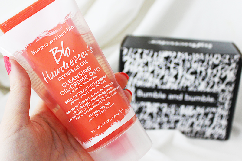 Bumble and bumble Hairdresser's Line Cleansing Oil-Creme Duo Review // The Geeky Fashionista