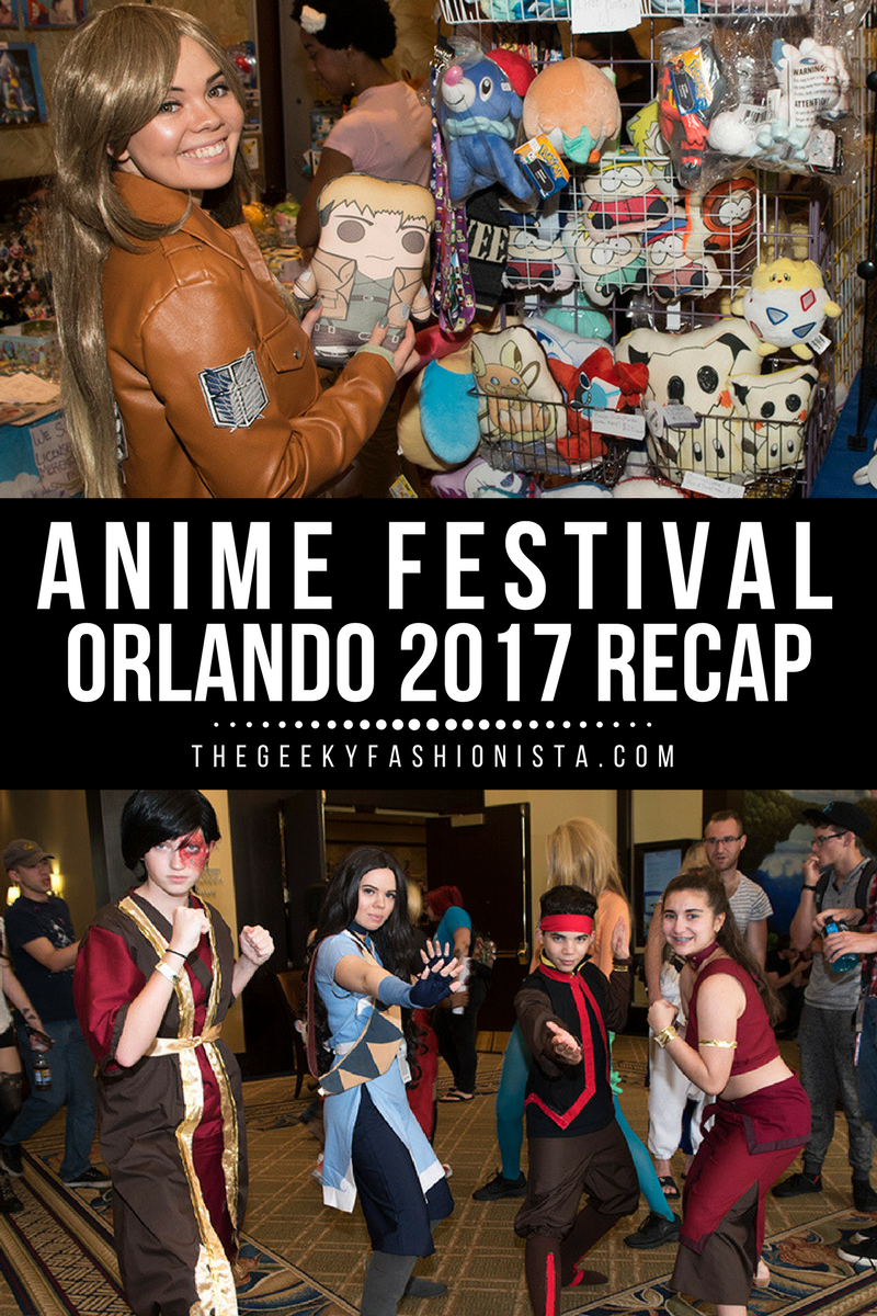 Anime Festival Orlando 2017 Recap // The Geeky Fashionista