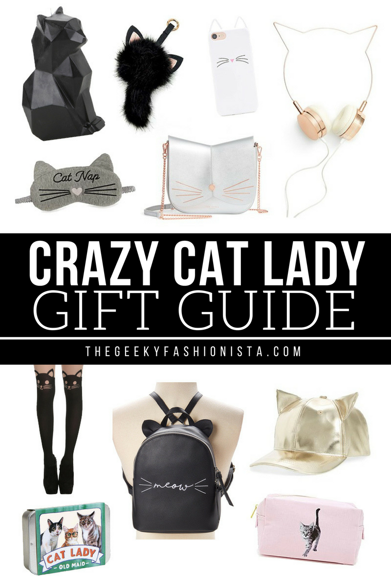 Crazy Cat Lady Gift Guide // The Geeky Fashionista