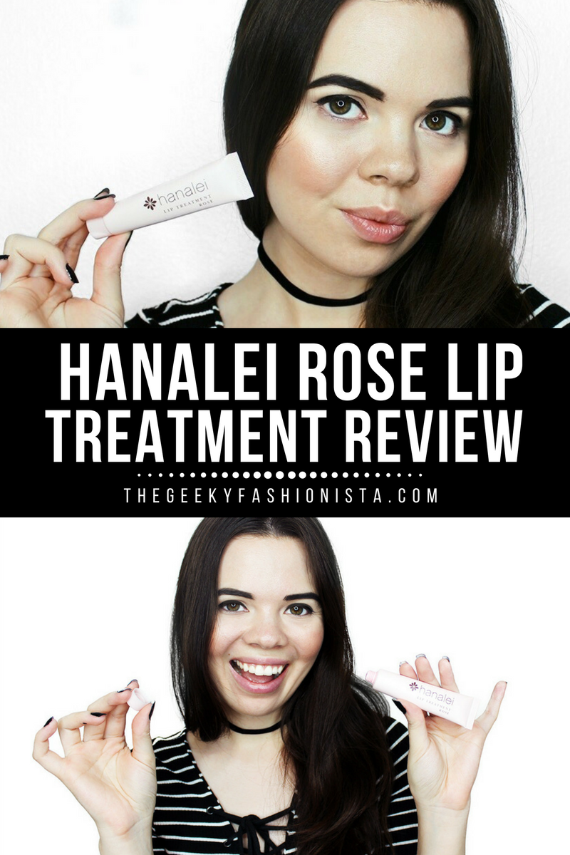 Hanalei Rose Lip Treatment Review // The Geeky Fashionista