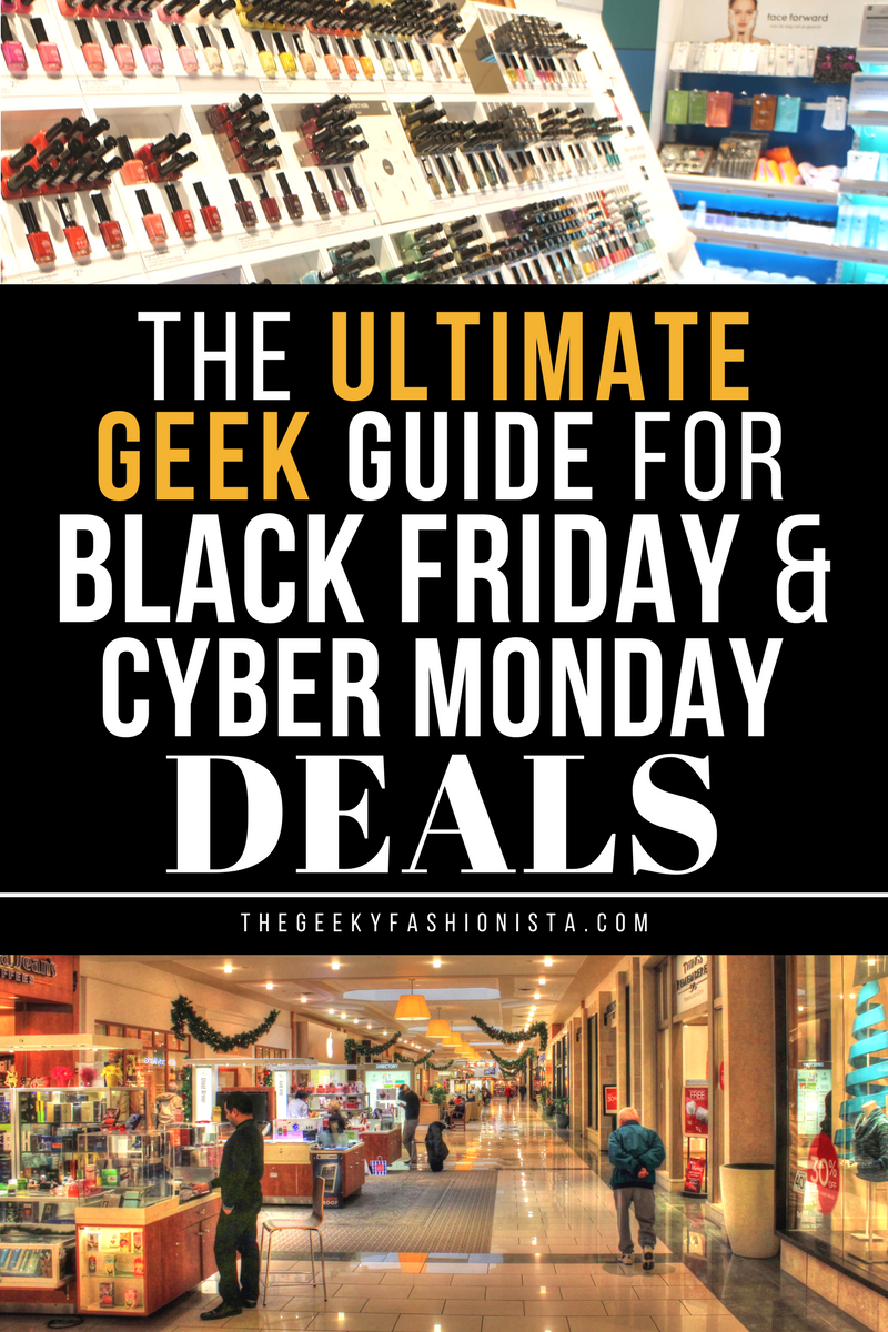 Ultimate Geek Black Friday and Cyber Monday Deals // The Geeky Fashionista