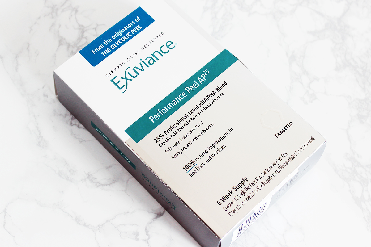 Exuviance Performance Peel AP25 Review // The Geeky Fashionista