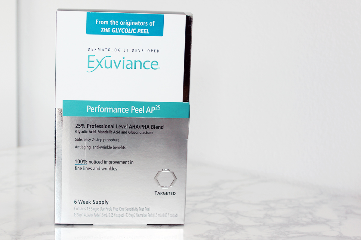 Exuviance Performance Peel AP25 Review // The Geeky Fashionista