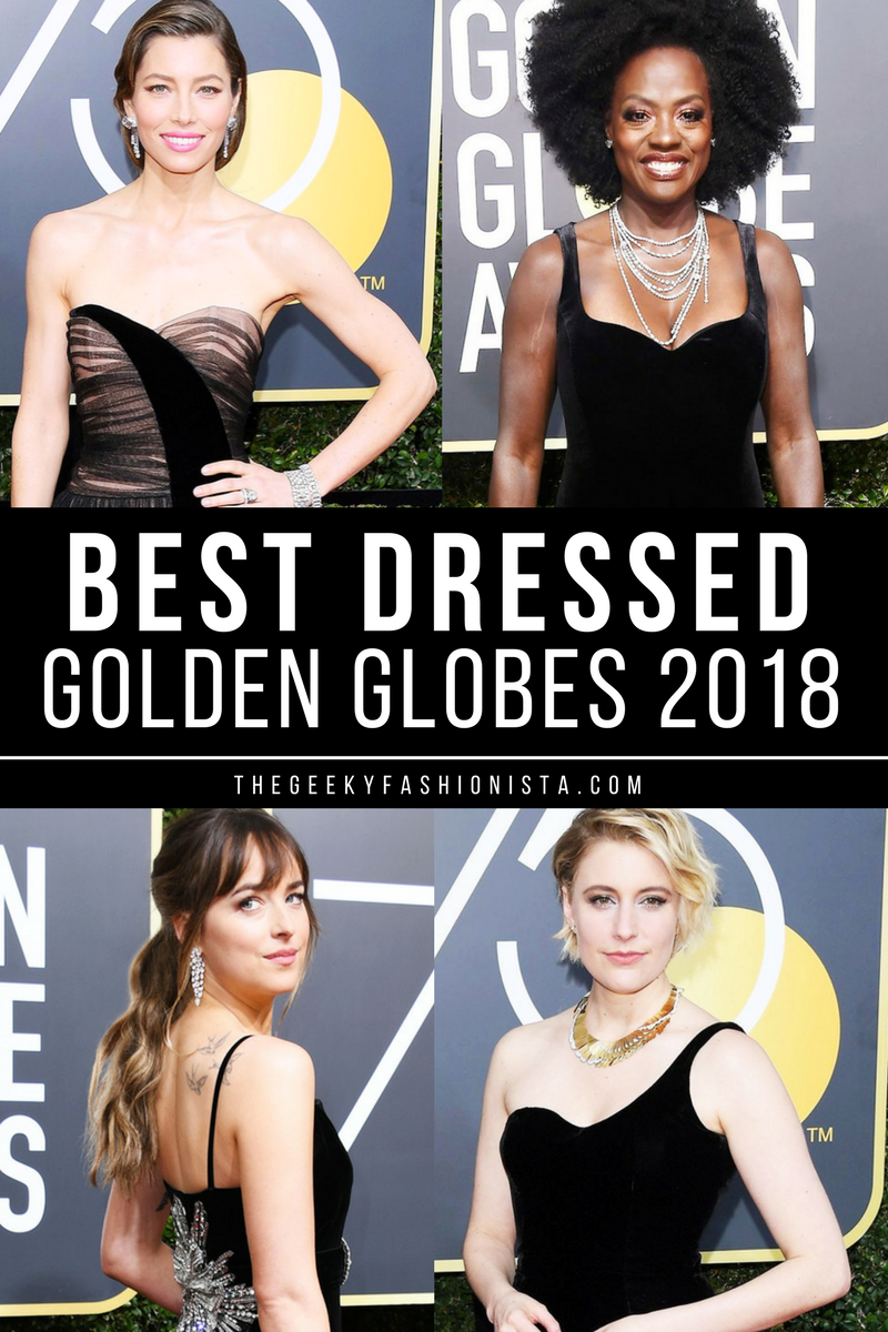 2018 Golden Globes Best Dressed - The Geeky Fashionista