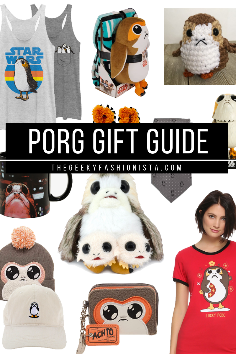 Porg Gift Guide // The Geeky Fashionista