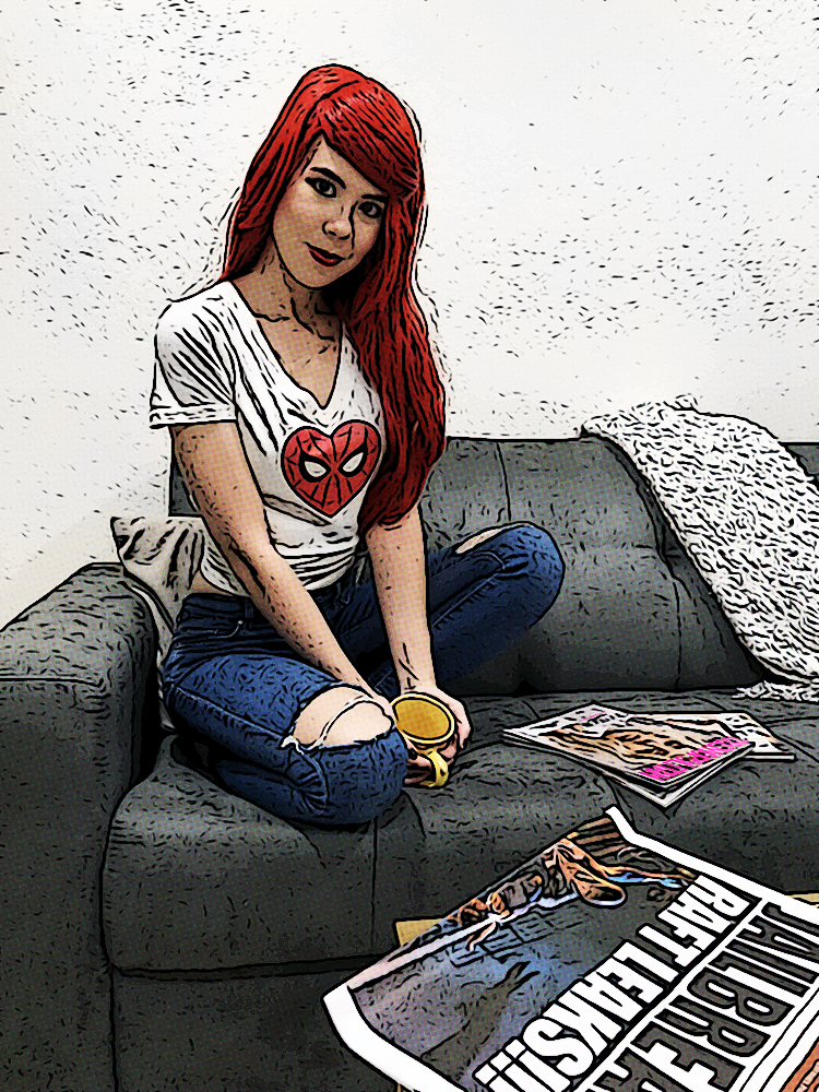 Mary Jane Cosplay Tutorial // The Geeky Fashionista.