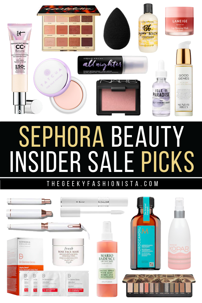 Sephora Beauty Inside Event Sale Picks // The Geeky Fashionista