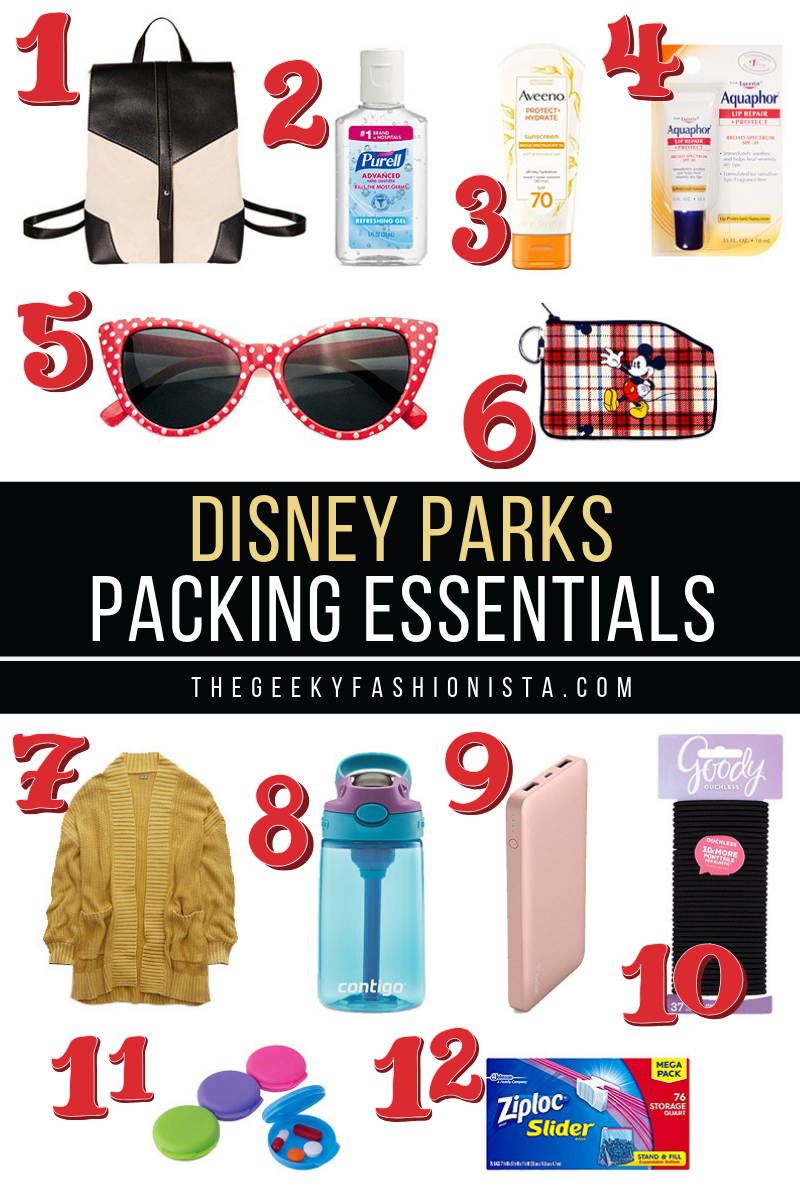 Disney Parks Packing Essentials - amanda boldly goes
