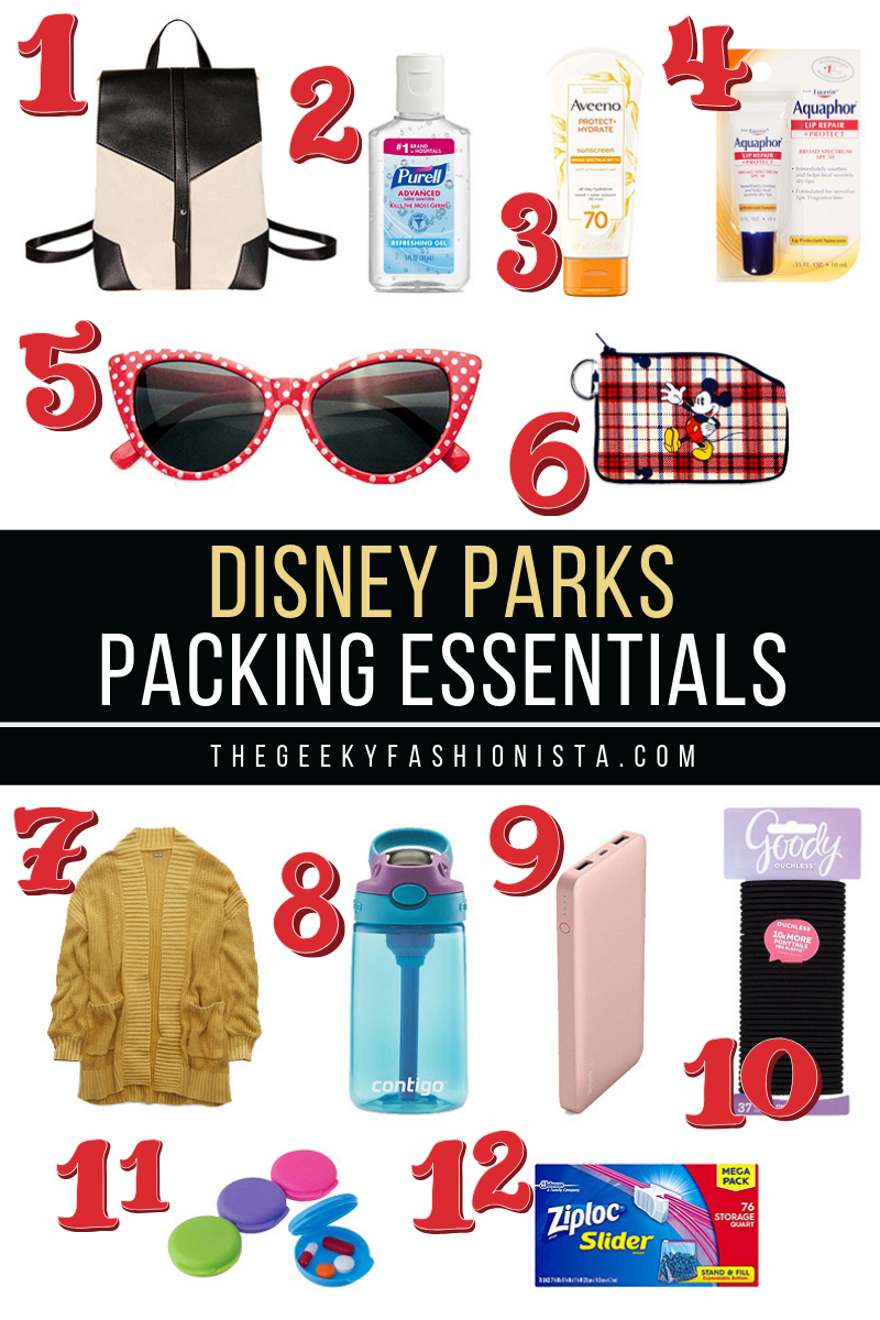 Disney Parks Packing Essentials Amanda Boldly Goes