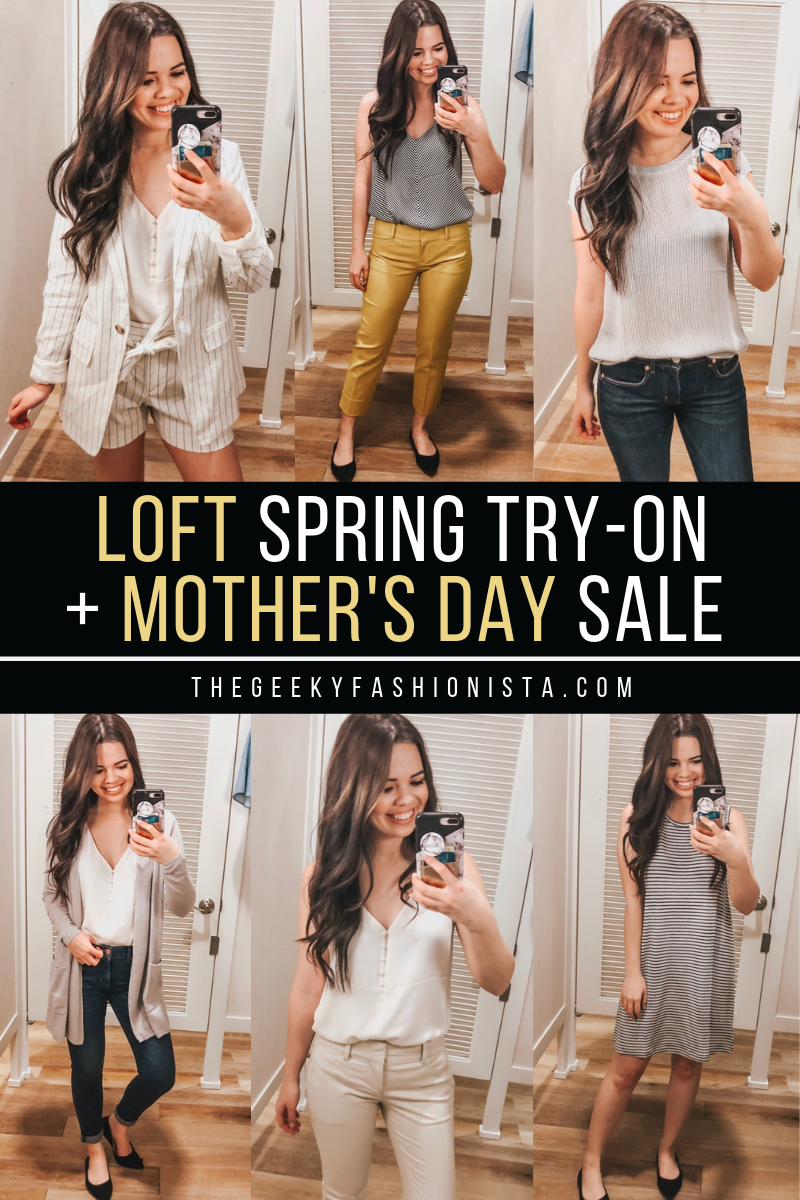Loft Spring Try-On // The Geeky Fashionista