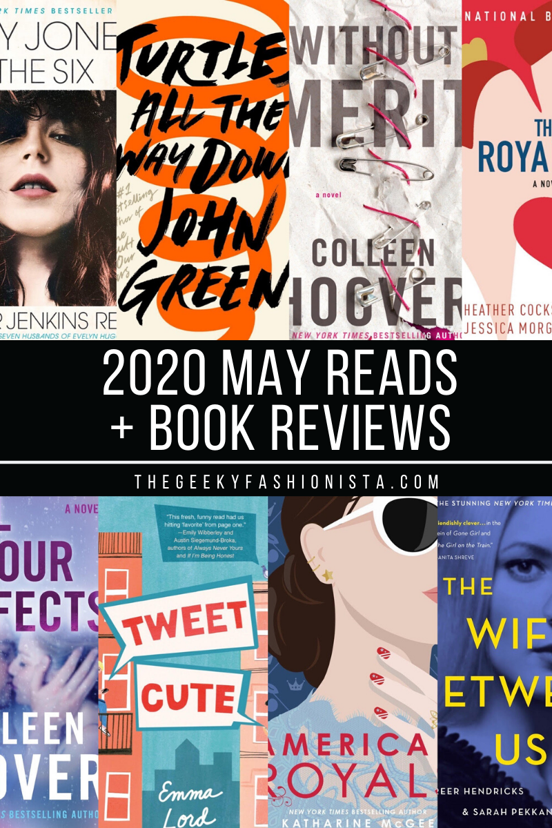 May Reads and Reviews // The Geeky Fashionista