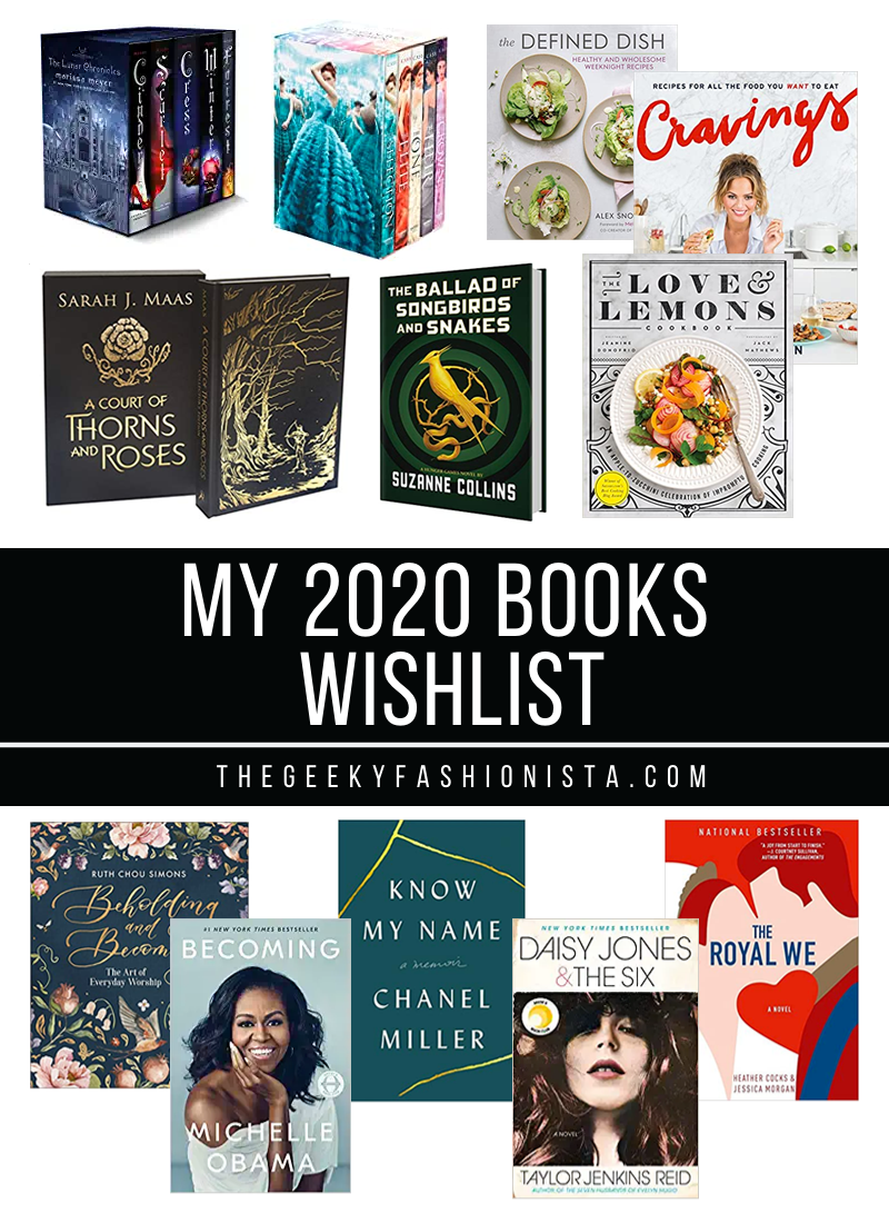 2020 Books Wishlist // The Geeky Fashionista