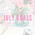 July Goals