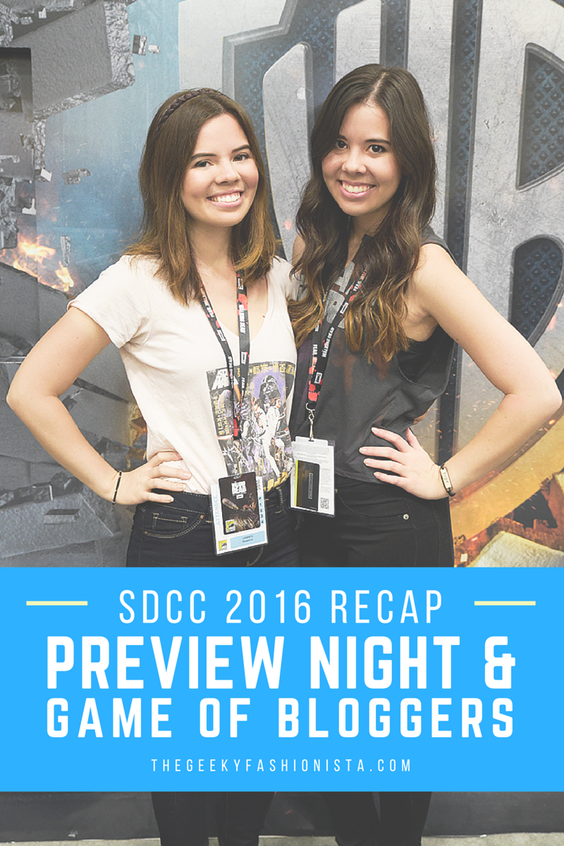 San Diego Comic Con 2016 Preview Night