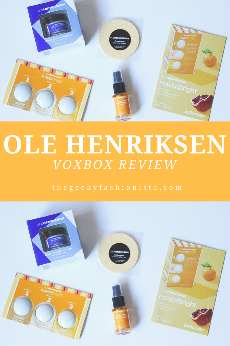 Ole Henriksen Vox Box Unboxing + Review