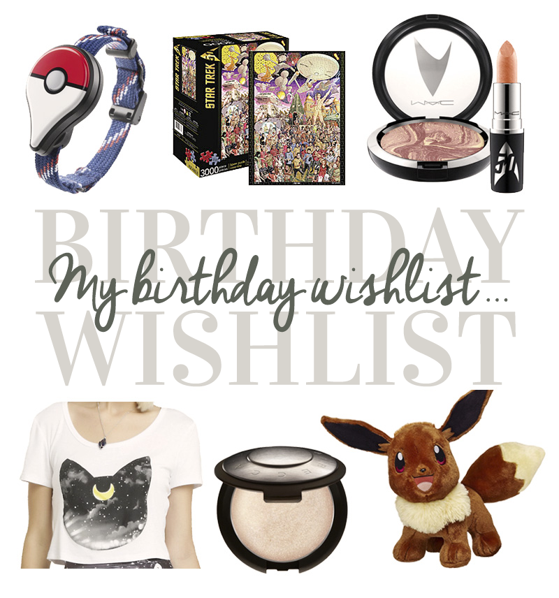 My 27th Birthday Wishlist