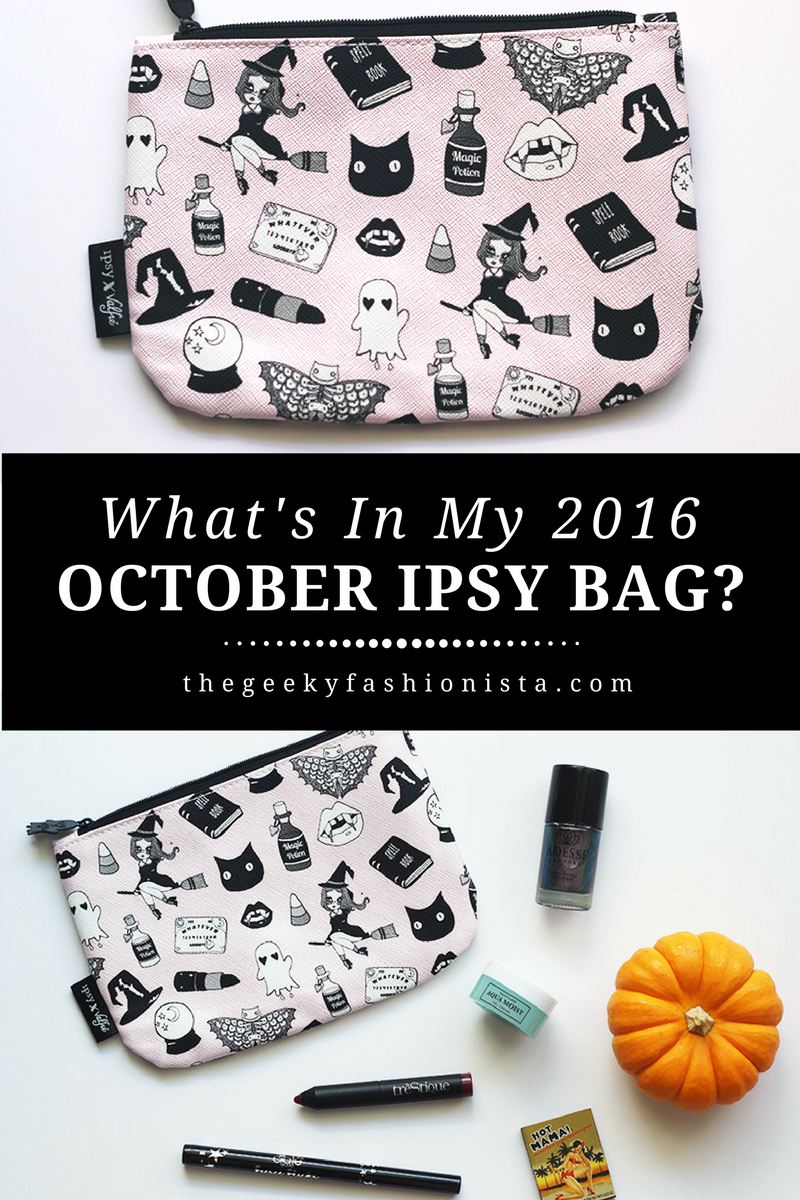 2016 October Ipsy Glam Bag Unboxing