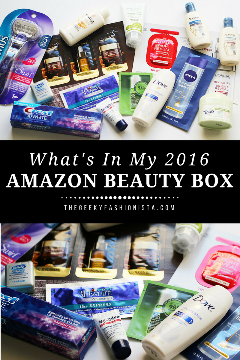 2016 Amazon Beauty Box Unboxing