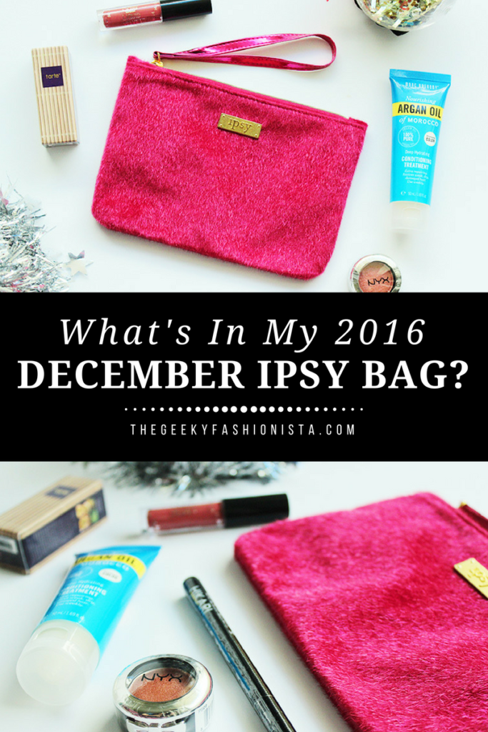 2016 December Ipsy Glam Bag Unboxing amanda boldly goes