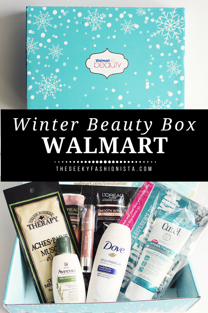 Winter 2017 Walmart Beauty Box