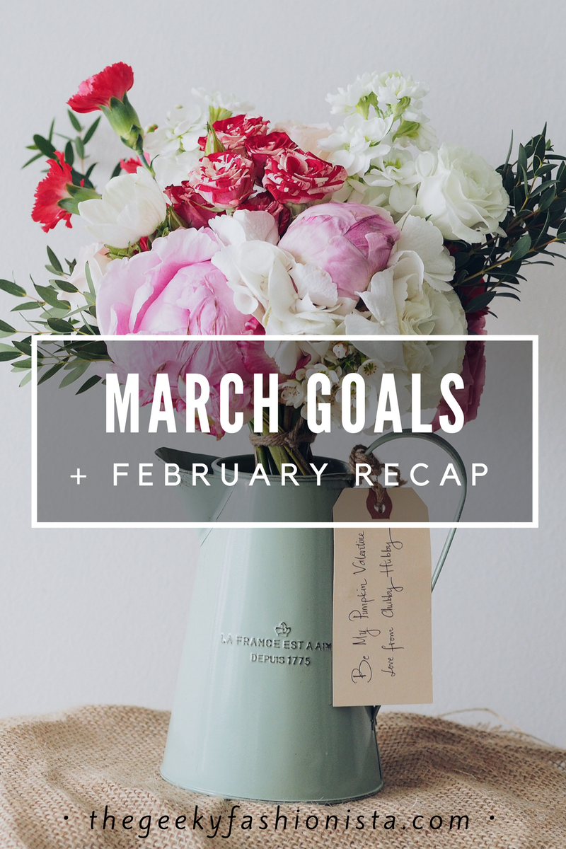 March Goals + February Recap