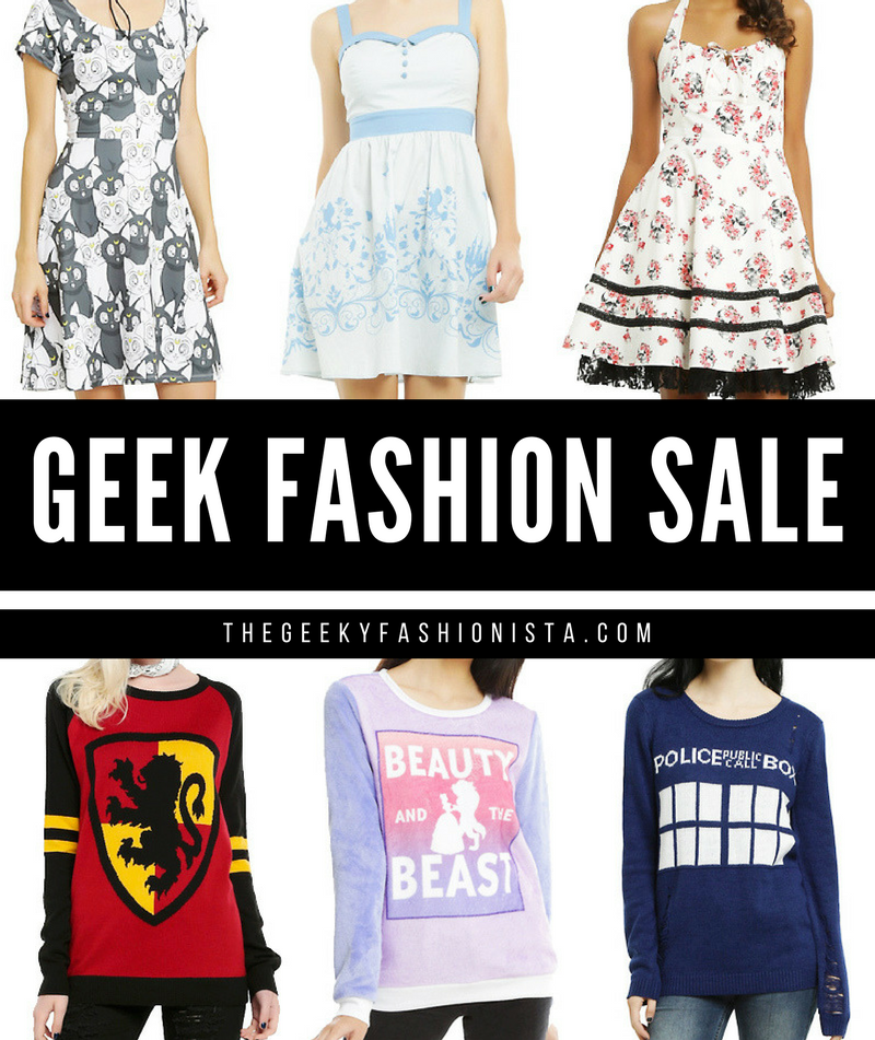 Hot Topic Geeky Fashion 40% Off Sale