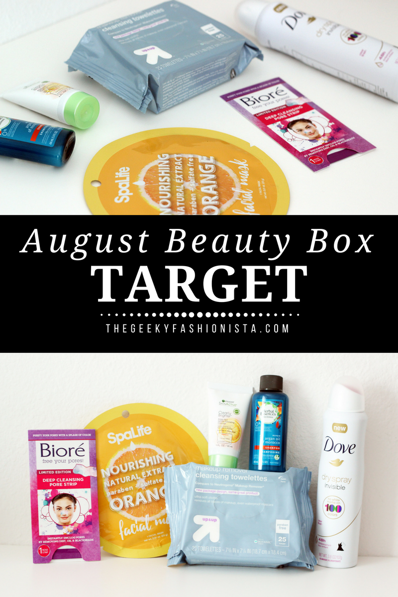August 2017 Target Beauty Box Review