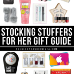 Christmas Stocking Stuffers For Her Gift Guide // The Geeky Fashionista