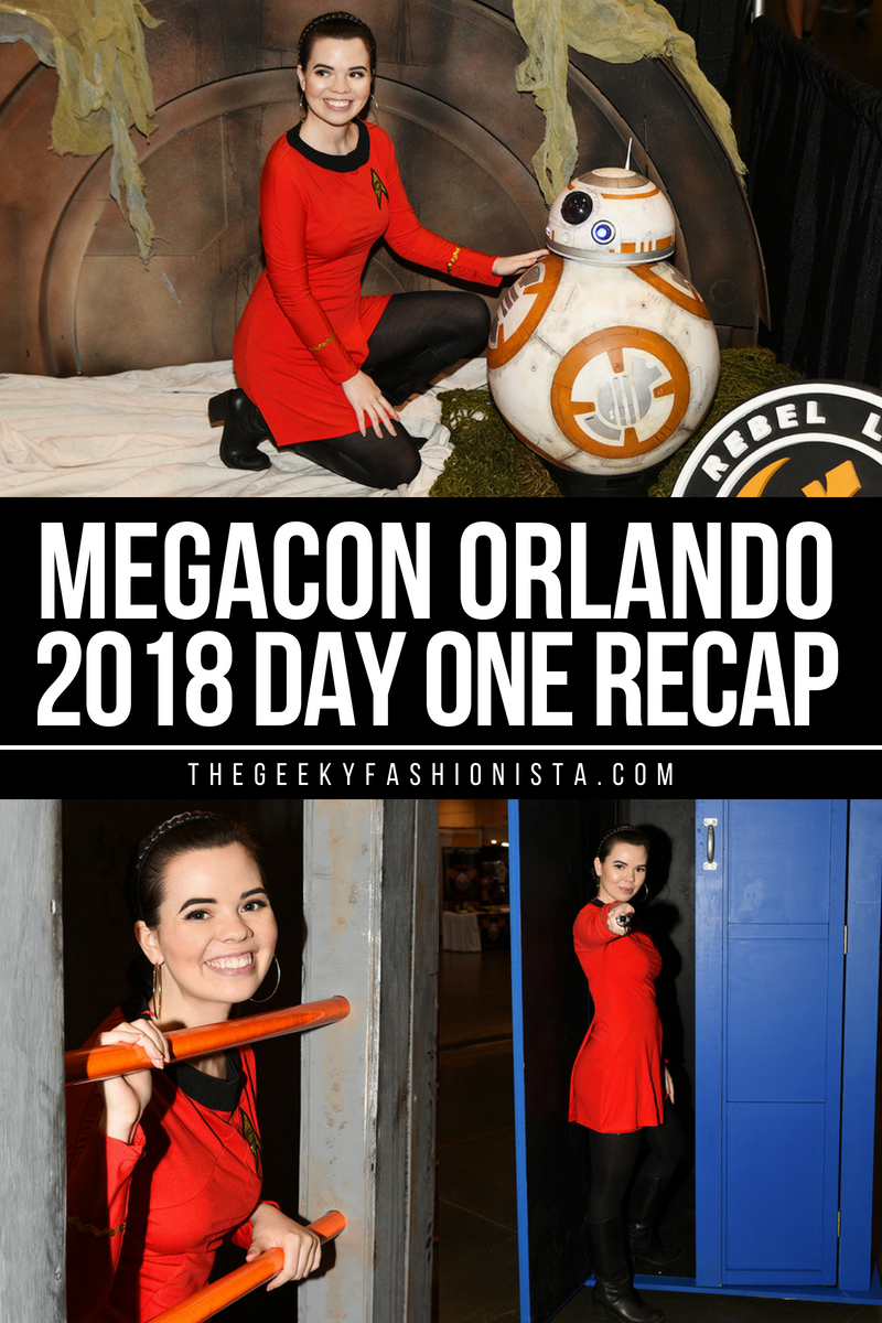 MegaCon Orlando 2018 Day One Recap