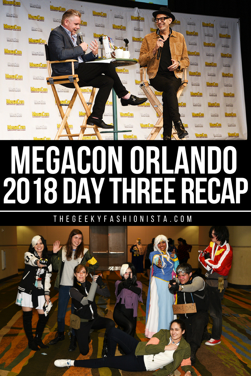 MegaCon Orlando 2018 Day Three Recap