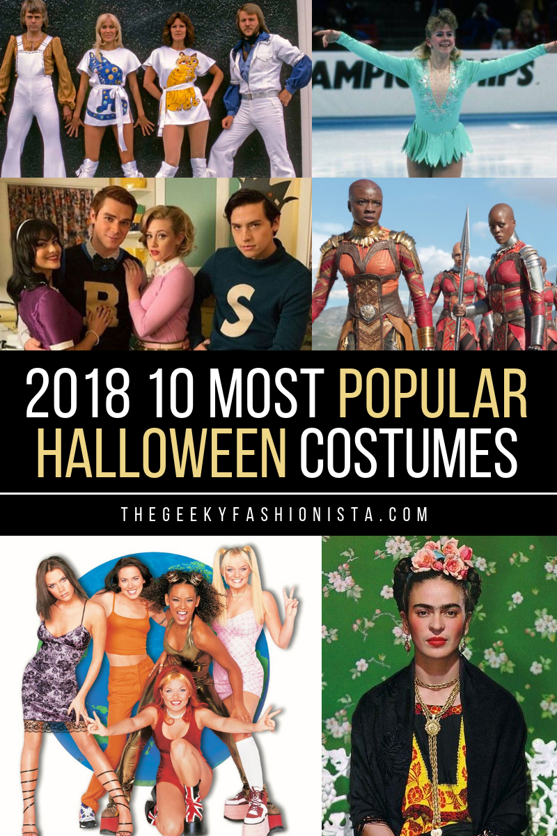 2018 Top 10 Most Popular Halloween Costume Ideas