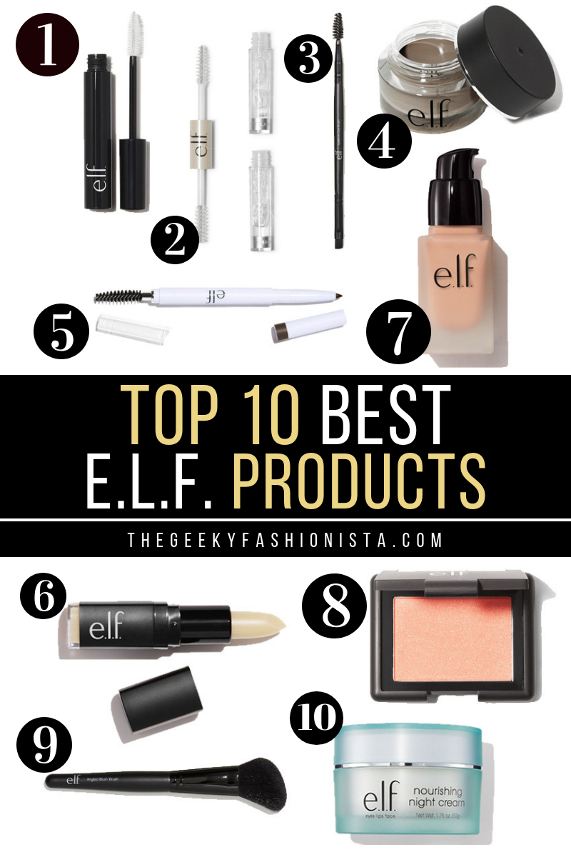 Top 10 Best E.L.F. Products amanda boldly goes
