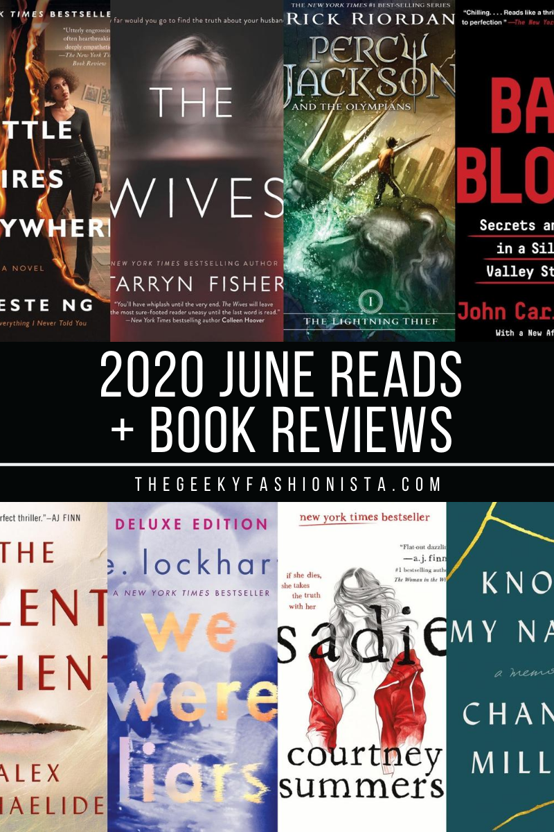 2020 June Reads + Book Reviews